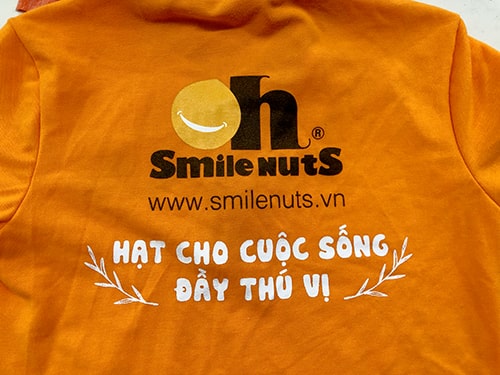 May Áo Thun Đồng Phục Cho Oh Smile Nuts Quận 12 Bảo Đảm