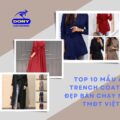 Top 10 Mẫu Áo Trench Coat Nữ Đẹp Bán Chạy Nhất Tmđt Việt Bảo Đảm