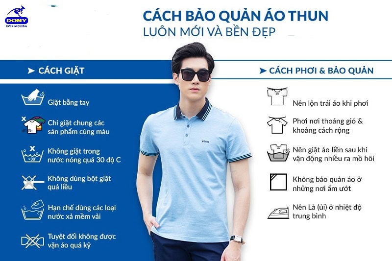 Cách Bảo Quản Áo Thun Luôn Bền Đẹp