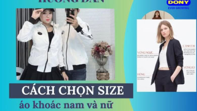 Cách Chọn Size Áo Khoác Nam Và Nữ