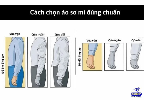 Chọn Size Áo Sơ Mi Theo Cân Nặng Và Chiều Cao