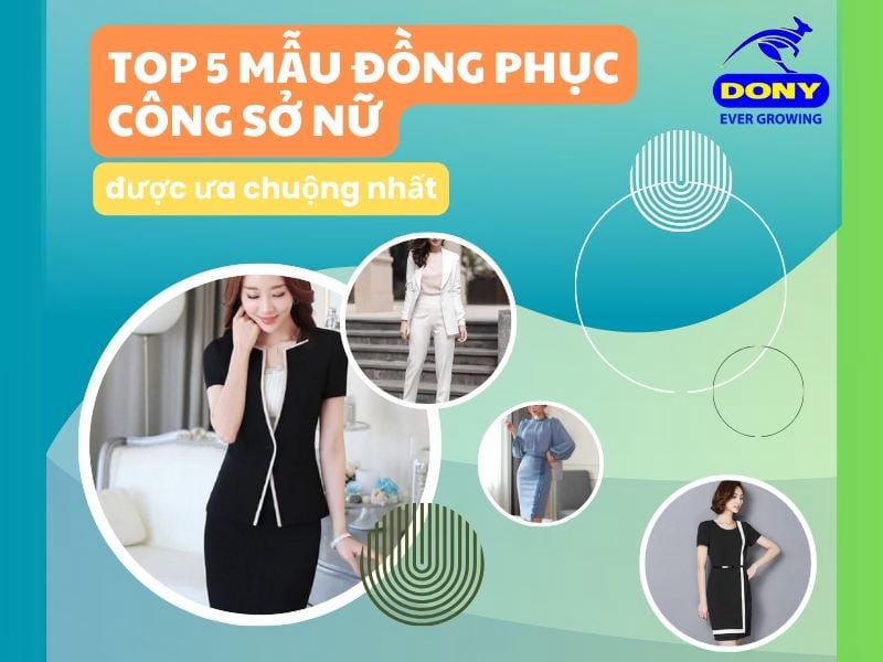 mẫu đồng phục công sở nữ