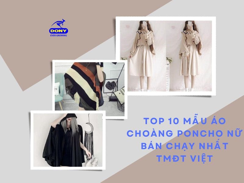 Áo Choàng Poncho Nữ Đẹp