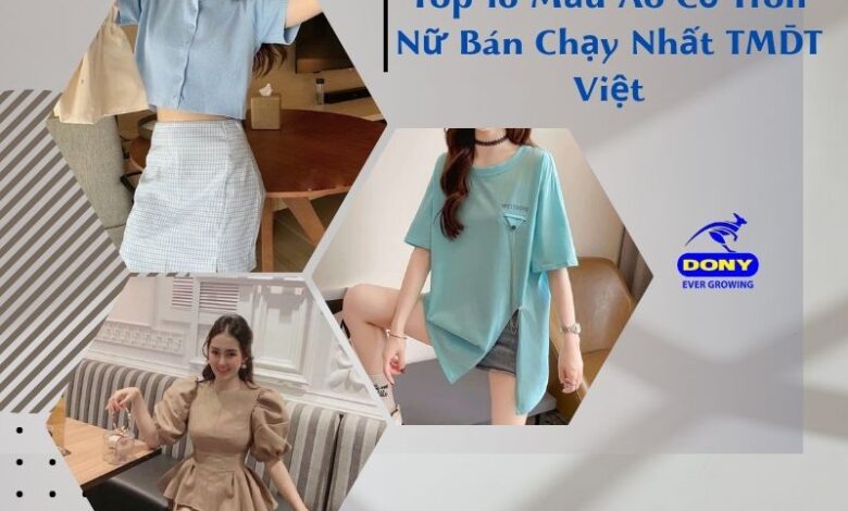 Áo Cổ Tròn Nữ Thời Trang