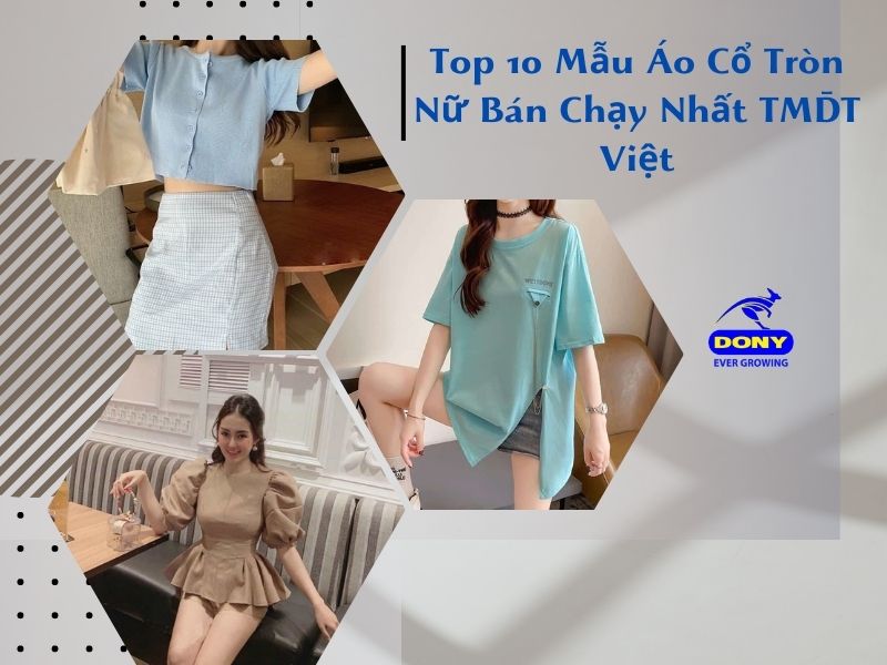 Áo Cổ Tròn Nữ Thời Trang