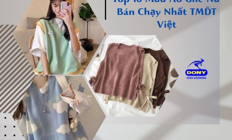 Áo Gile Nữ Thời Trang