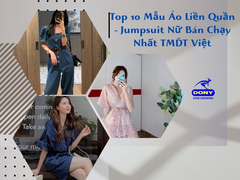 Top 10 mẫu áo liền quần - Jumpsuit nữ đẹp, thời trang 2024