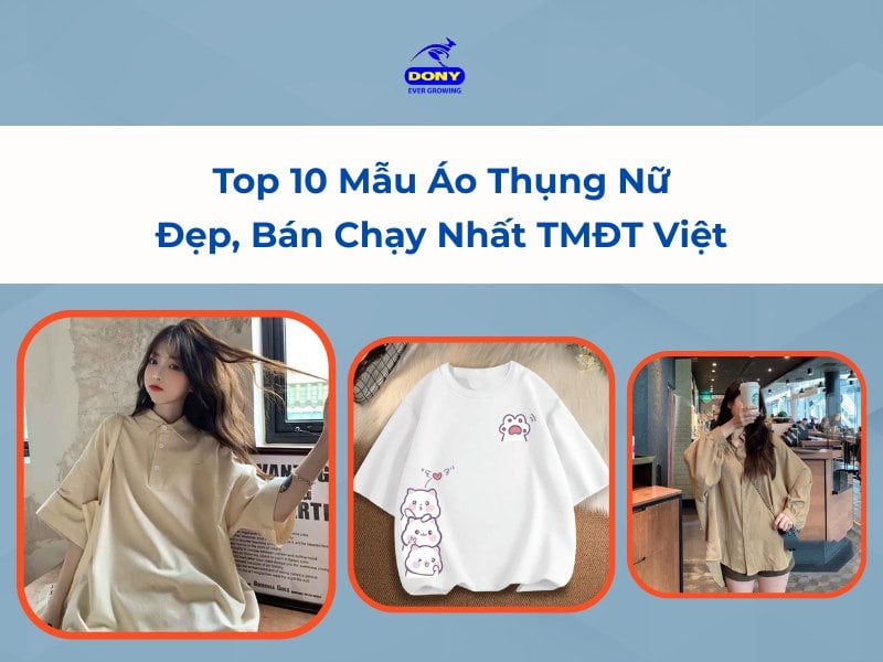 Mẫu Áo Thụng Nữ