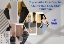 Chân Váy Bút Chì Thời Trang