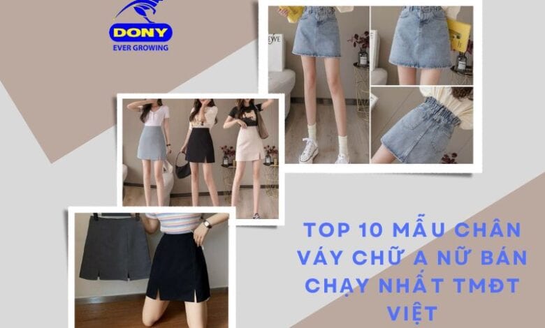 Chân Váy Chữ A Đẹp