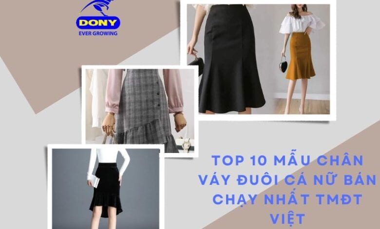 Chân Váy Đuôi Cá Thời Trang