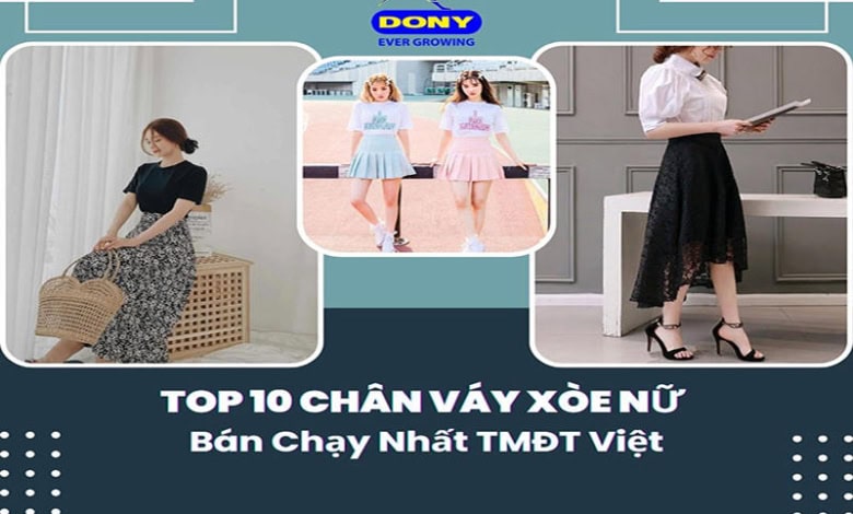 Chân Váy Xòe Nữ Bán Chạy Nhất Tmđt Việt