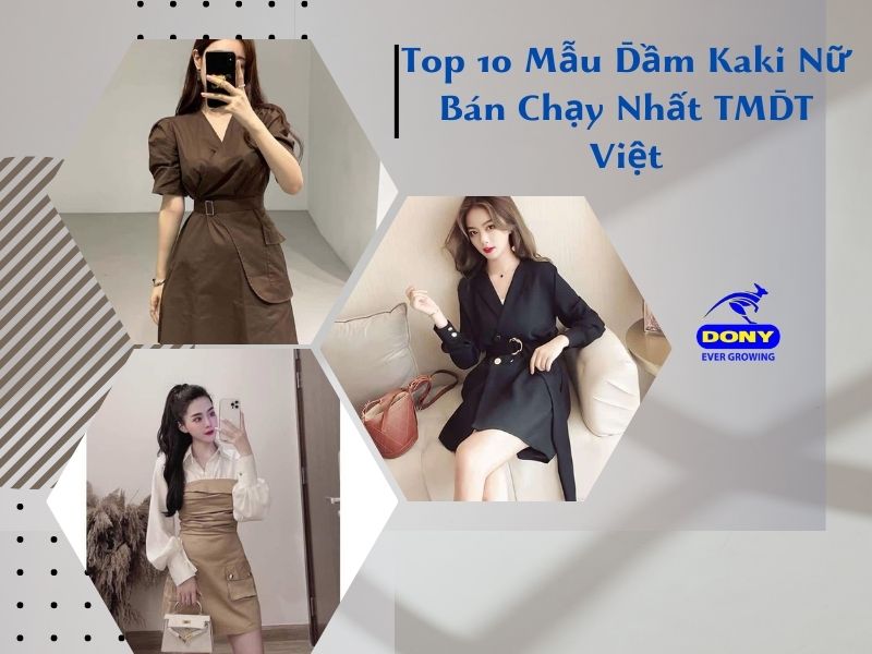 Đầm Kaki Nữ Thời Trang