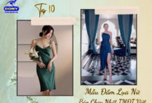 Mẫu Đầm Lụa Nữ