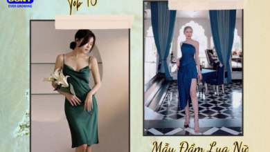 Mẫu Đầm Lụa Nữ