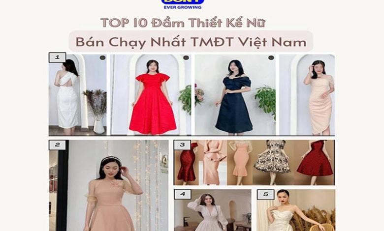 Đầm Thiết Kế Nữ Bán Chạy Nhất Tmđt Việt Nam