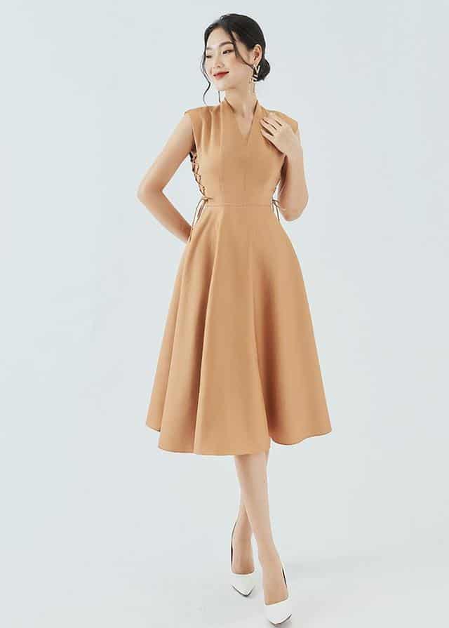 Chia sẻ hơn 89 mẫu váy xòe công sở đẹp siêu đỉnh  trieuson5