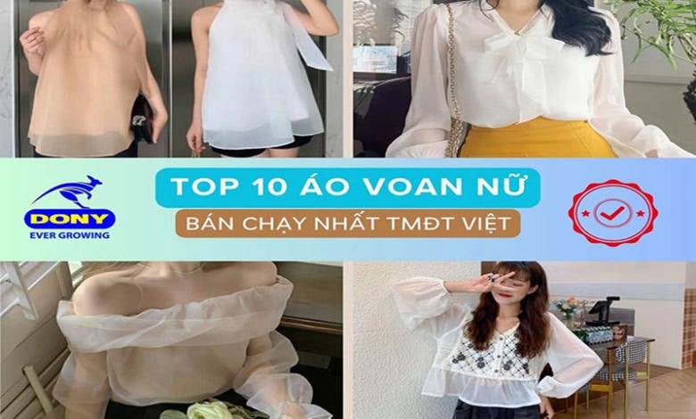 Áo Voan Nữ Bán Chạy Nhất Tmđt Việt