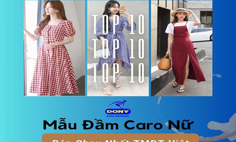 Đầm Caro Nữ Bán Chạy Nhất Tmđt Việt