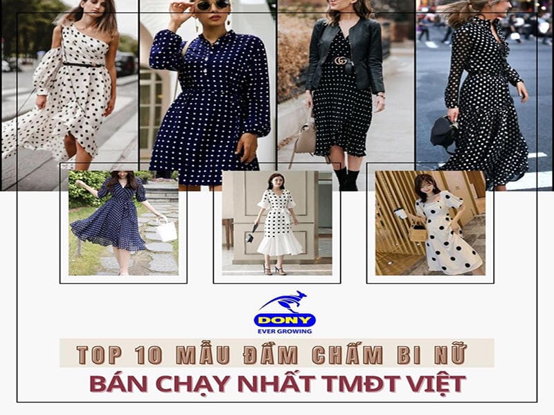 Đầm Chấm Bi Nữ Bán Chạy Nhất Tmđt Việt