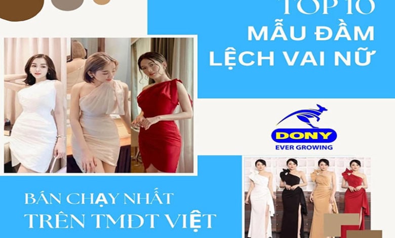 Đầm Lệch Vai Nữ Bán Chạy Nhất Trên Tmđt Việt