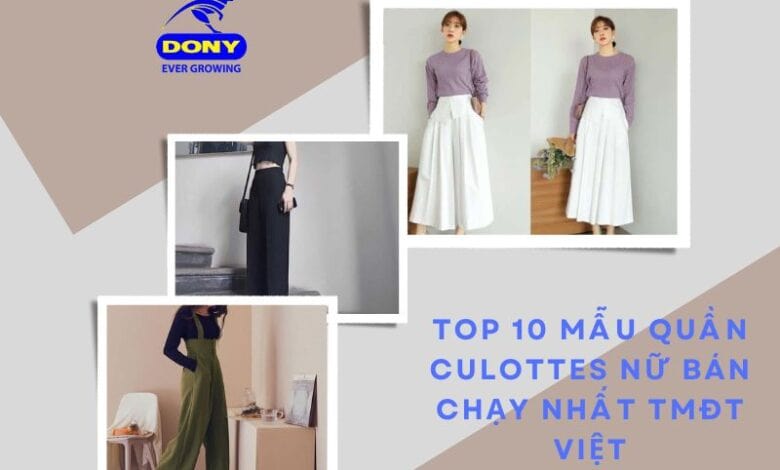 Quần Culottes Nữ Thời Trang