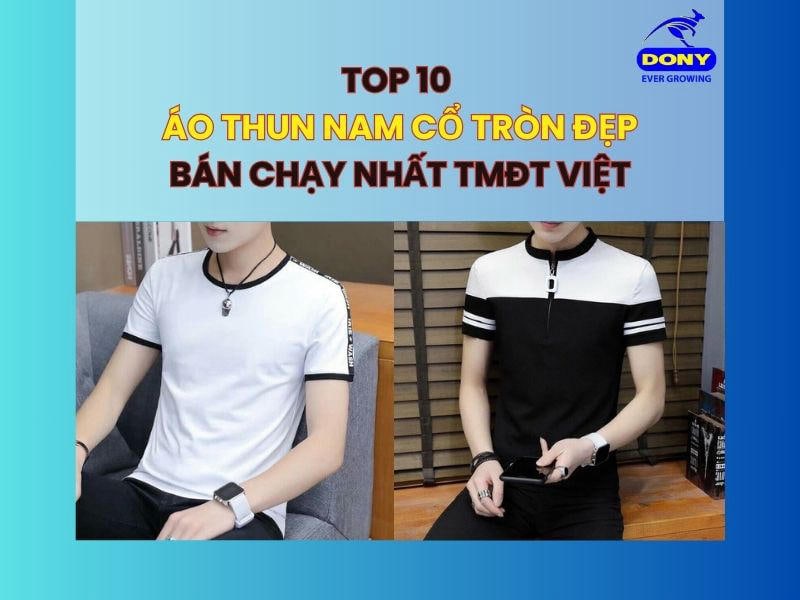 Áo Thun Nam Cổ Tròn Đẹp