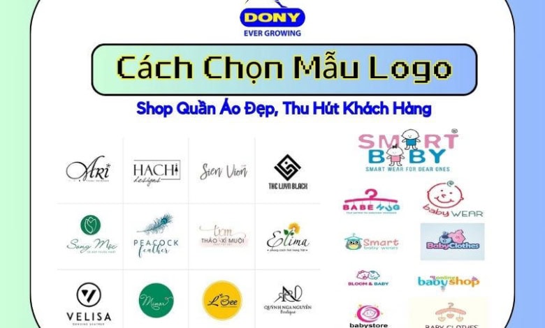 Cách Chọn Mẫu Logo Shop Quần Áo Đẹp