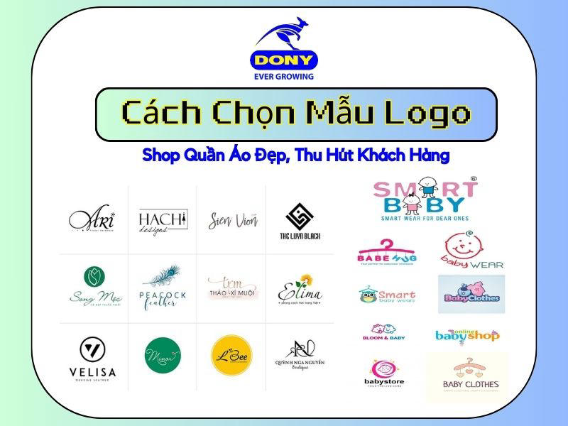 Cách Chọn Mẫu Logo Shop Quần Áo Đẹp