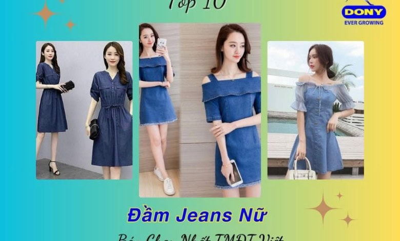 Đầm Jeans Nữ