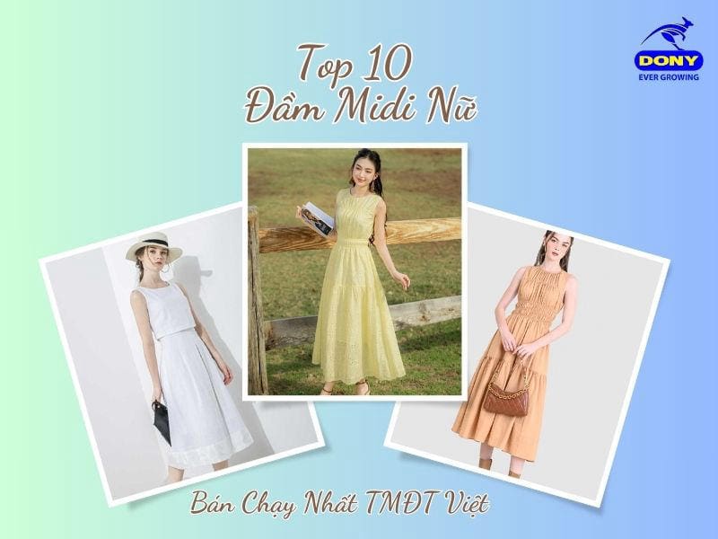 Đầm Midi Nữ 