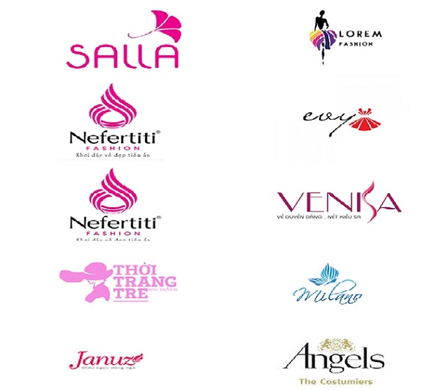 Mẫu Logo Shop Quần Áo Nữ: