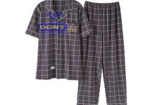 Bộ Pijama Mặc Nhà Nam Nữ Đa Dạng Kiểu Dáng Chất Liệu Vải Kate Cao Cấp Kẻ Caro Xám Trắng
