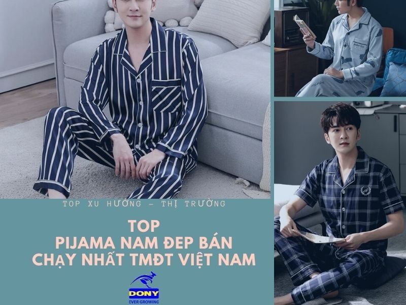 Top Mẫu Pijama Nam Đẹp Bán Chạy Nhất Hiện Nay