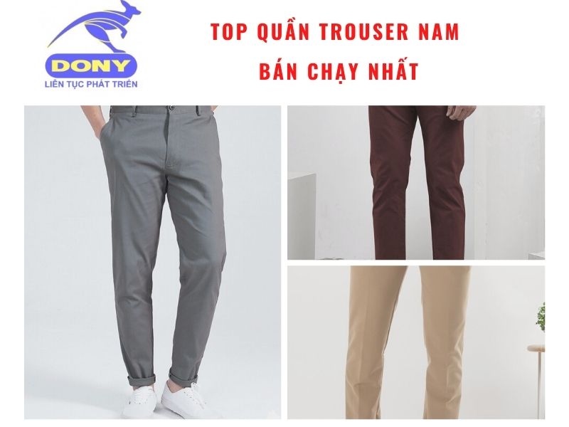 Top mẫu quần trouser đẹp bán chạy nhất