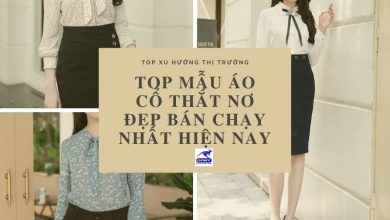Top Mẫu Áo Cổ Thắt Nơ Đẹp Bán Chạy Nhất