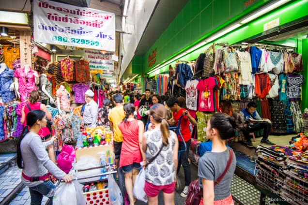 Chợ Sỉ Áo Quần Tại Thái Lan