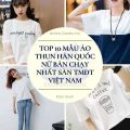 Top 10 Mẫu Áo Thun Hàn Quốc Nữ Bán Chạy Nhất Sàn Tmđt Việt Nam
