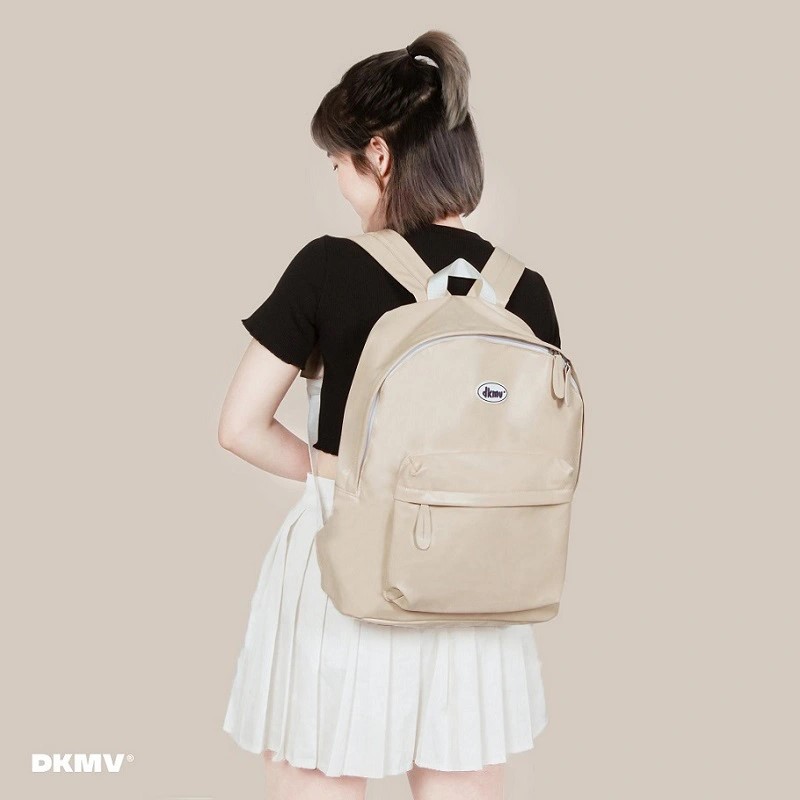 Dkmv Basic Leather Backpack-Kem - Giá Bán: 229.000 Vnđ.