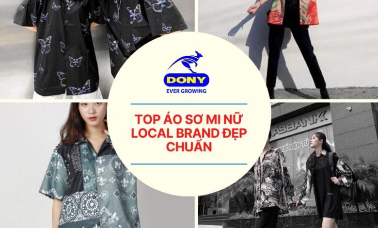 Top 12 Thương Hiệuáo Sơ Mi Nữ Local Brand Đẹp Chuẩn