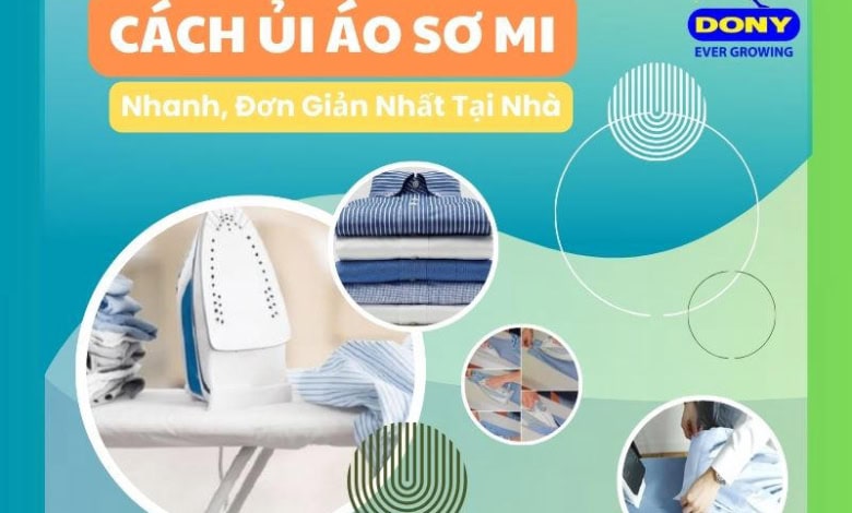 Cách Ủi Áo Sơ Mi