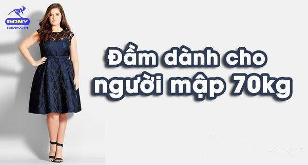 Mẫu Đầm Dành Cho Người Mập 70Kg