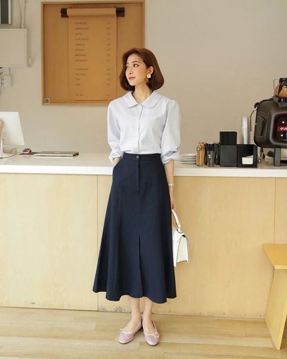 Chỉ mặc quần trong mùa đông? Học blogger Nhật Bản cách dùng 'váy' cho phù  hợp, khí chất là điểm cộng lớn