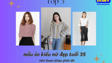 Áo Kiểu Nữ Đẹp Tuổi 35