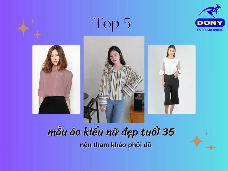 áo kiểu nữ đẹp tuổi 35