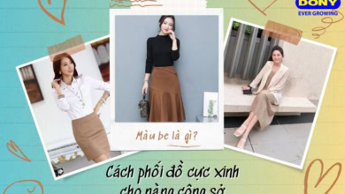 Cách Phối Đồ Cực Xinh Cho Nàng Công Sở