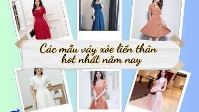 Váy Xòe Liền Thân Đẹp