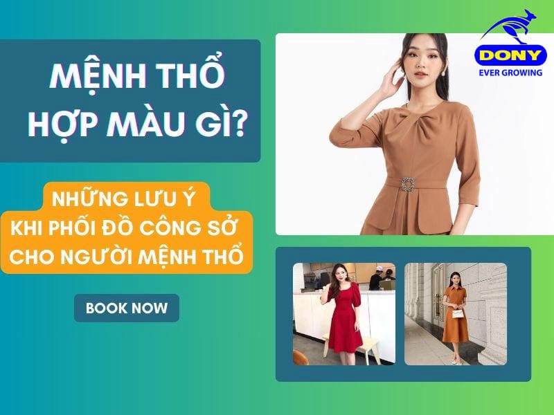 Những lưu ý khi phối đồ công sở cho người mệnh thổ