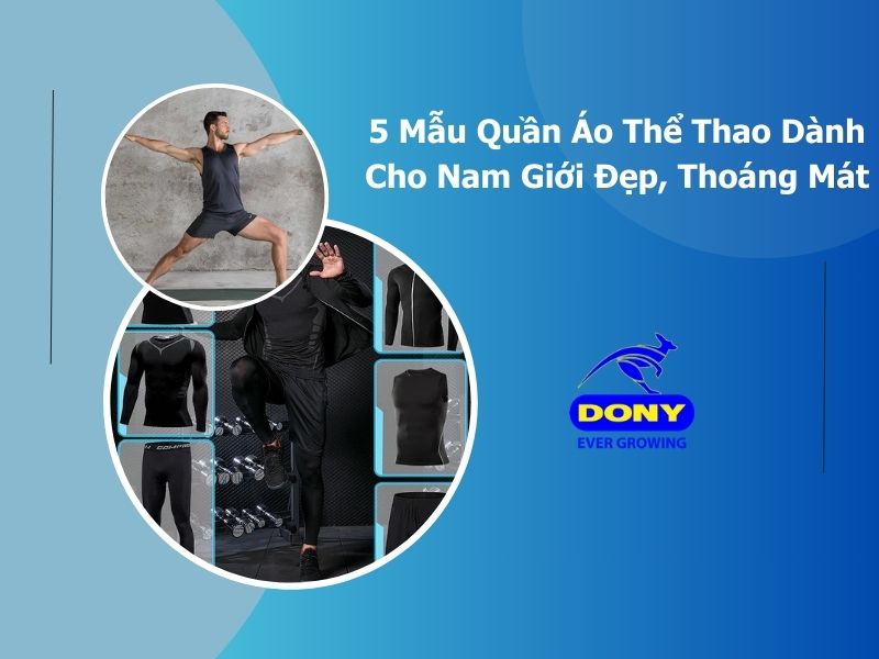 Mẫu quần áo thể thao dành cho nam