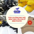 Top 6 Xưởng May Mũ, Nón Theo Yêu Cầu Ở Bình Phước